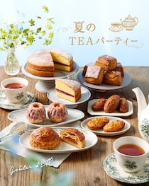 東京・大阪：紅茶に合う焼き菓子7種揃う「ビスキュイテリエ ブルトンヌ」特別企画「夏のティーパーティー」8月20日より初展開