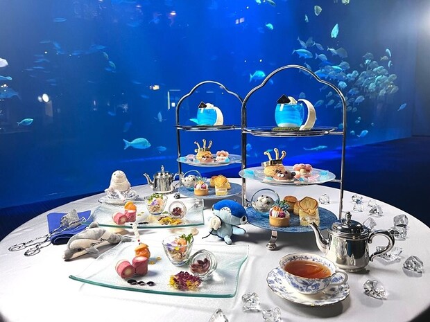 徳島市：人気キャラクター「エイくん」モチーフのショートケーキも登場「JRホテルクレメント徳島」四国水族館との初コラボアフタヌーンティー、9月5日より期間限定展開