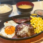 【田川】駅ナカで気軽に鉄板焼きが食べられる！田川がんばれ！食堂の480円ハンバーグ