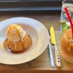 【飯塚】八木山から移転し、再オープン。Queen Cook Cafeのクイーンクックラテと自家製カステラブリュレ
