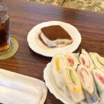 【嘉麻】レトロな雰囲気が魅力のコーヒー店。おだ珈琲のティラミスとロールサンド