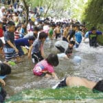 【直方】7月23日（日）竜王峡キャンプ村で「ヤマメ掴み取り大会」が開催されます！！