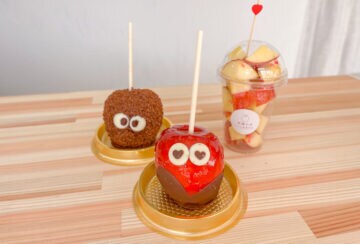 【飯塚】NEW OPEN！旬の美味しいりんごを使った、りんご飴専門店「林檎の木」