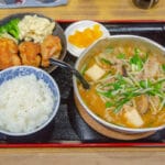 【田川】「鍋で出てくる」コスパ&インパクト最高の定食屋。ぶた汁から揚げ大ちゃんのぶた汁定食