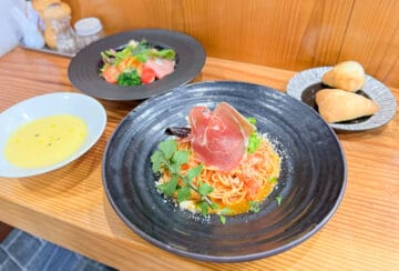 【桂川】“地産地消”にこだわった不動の人気レストラン。ビストロ松の樹のパスタランチ