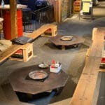 【嘉麻】レトロな雰囲気。トンチャン横丁の七輪焼肉