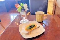 【飯塚】旬を彩るご褒美スイーツ。「なんばん往来Sweets-bistro本店」で過ごすカフェタイム