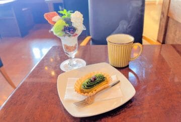 【飯塚】旬を彩るご褒美スイーツ。「なんばん往来Sweets-bistro本店」で過ごすカフェタイム