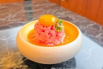 【飯塚】鮮度抜群！焼肉 始 の和牛ユッケ