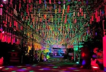 【田川】幻想的な光に照らされた1万個の風鈴に感動！8月29日（土）・30日（日）、三井寺の「風鈴ライトアップ」が開催されます！