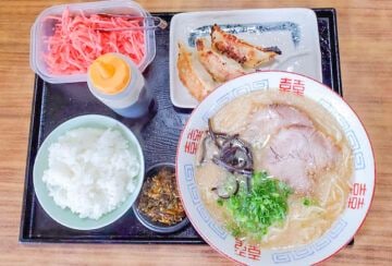 【宮若】これぞ至福の黄金セット!しつこくないのに癖になるめん屋 安兵衛の「ラーメン」とお得過ぎる「お昼セット」