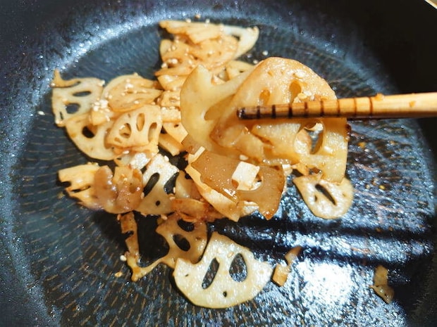 サクッと簡単もう1品♪れんこん＋柚子胡椒でゴハンがすすむ「柚子胡椒きんぴら」