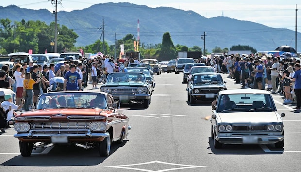 名車ズラリ！全国から広島にオールジャンルの車250台集結する展示イベント
