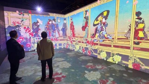 広島で「動き出す浮世絵展」音にも注目してみて