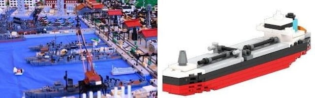 レゴブロックと戦艦「大和」