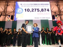万博「よしもとwaraii myraii館」 184日間で集めた笑顔の検知数が1000万突破 ギネス世界記録に認定！