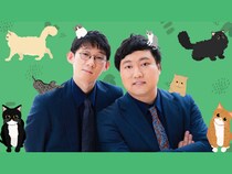 『キングオブコント』王者のロングコートダディが猫だけのライブ配信アプリ「nekochan」でスペシャル生配信!