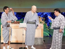 “お笑い怪獣”明石家さんまが放つ新作舞台で東西の「とんでもないボケ」が激突! ジミー大西とウド鈴木が映画「国宝」越え!?