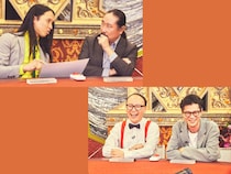 TELASA オリジナル M-1番組『レジェンド戦士が答える M-1超クイズ』「チームロン毛」vs「チームメガネ」配信!