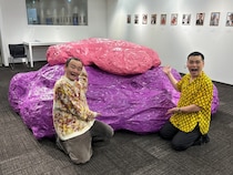 ななまがり、架空下ネタ“巨大ギンモ”完成に「なんで感動してしまうんや…」 パラレルワールドの助っ人も大暴れ