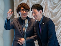 囲碁将棋、熱海の「ホテルニューアカオ」で“ZEKKEI MANZAI”開催! 根建はバイキングで大暴れ