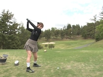 生田衣梨奈も驚愕! タカトシ＆大西ライオンのゴルフ番組で不調のプロに奇跡が!?