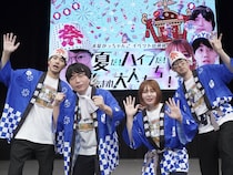 カラタチ×シンクロニシティのラジオ『水曜がっちゃんこ』が初イベント! 西野の即興ソングに会場爆笑「うるう年じゃないんだよ〜♪」