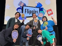よしもと芸人が生んだキャラクターと会話・交流できる『Flipples』がスタート! エバース町田が考えたキャラは本人より大喜利が強い!?