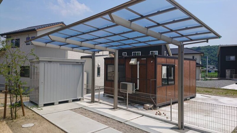 F型のカーポート イメージ