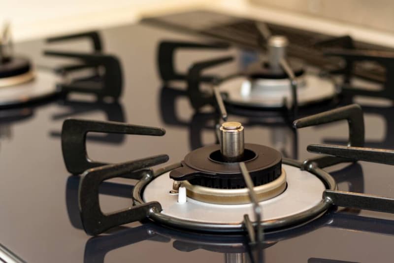 ホーロー素材の五徳