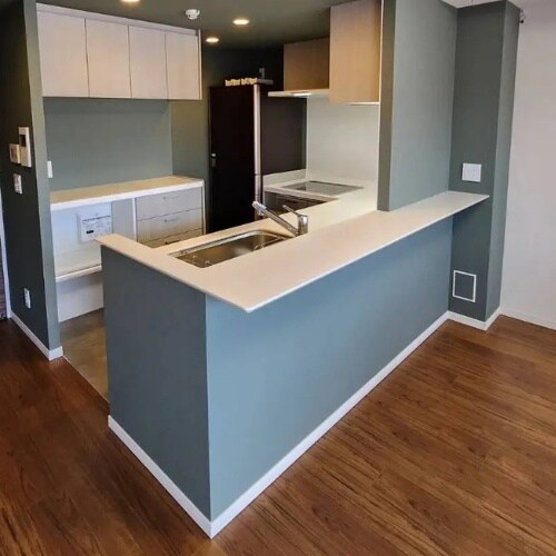 笠木型カウンター