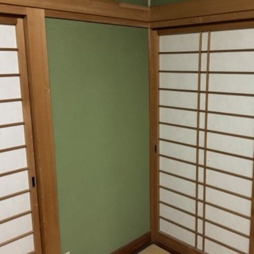 砂壁のまま塗り直すイメージ