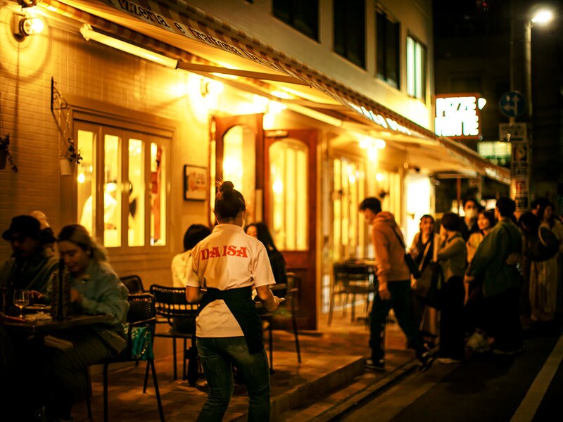 中目黒『Pizzeria e trattoria da ISA』の外観