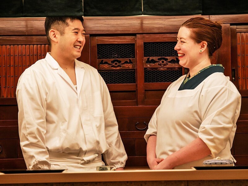 新日本橋『日本橋 川口』の川口雄大氏、ホリー氏