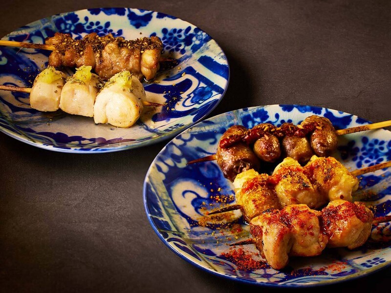 中目黒『Bird Lab.』の「ひなトロ」、「ハツ」、「ささみ」