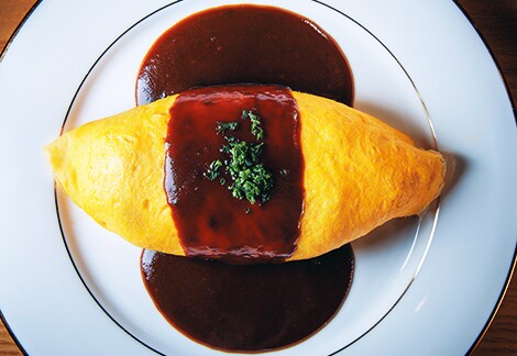 洋食をコースで味わう！ハンバーグにカニクリームコロッケ、〆はオムライスの“ご褒美”ディナー