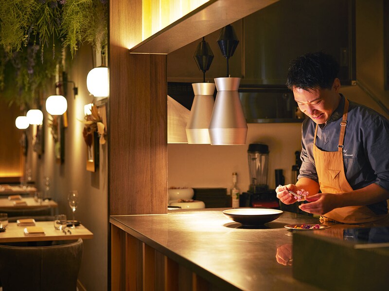 白金高輪『Sillage』の内観