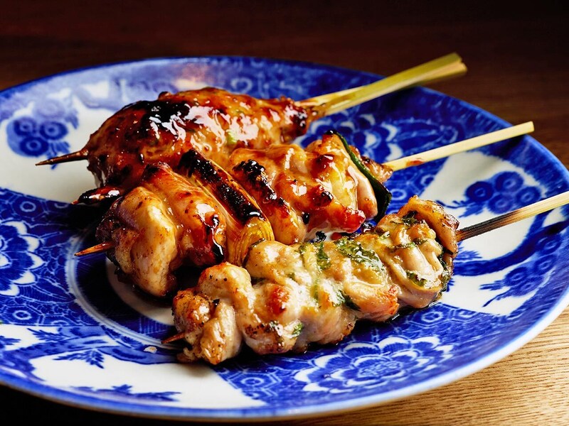 池尻大橋『焼鳥 やおや 総本店』の「せせり」、「ねぎま」、「つくね」