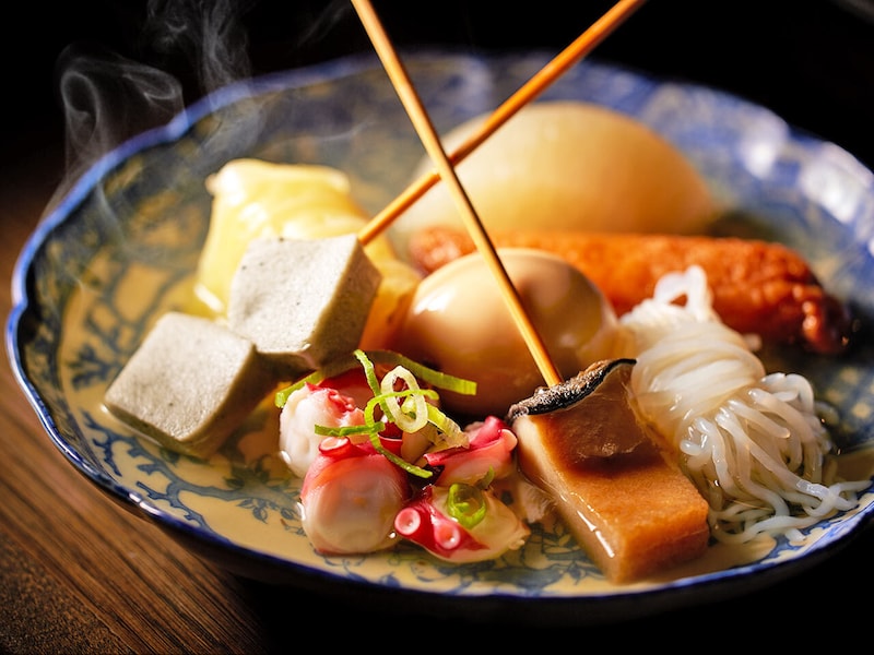 中目黒『関西煮 理 OSAMU TOKYO』の「おでんの盛り合わせ」