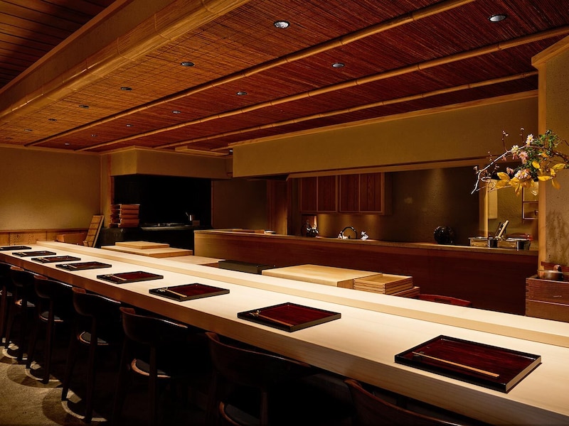 広尾『日本料理 佐々』の内観