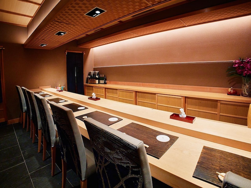 麻布十番『ふぐ武』の内観