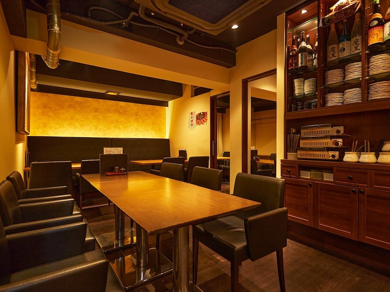 内幸町『能登美 新橋店』の内観