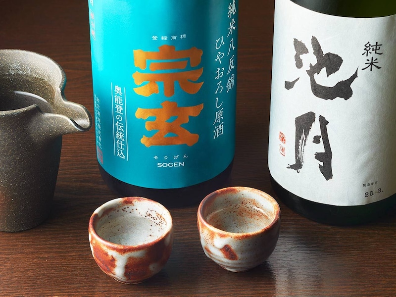 内幸町『能登美 新橋店』で提供している日本酒