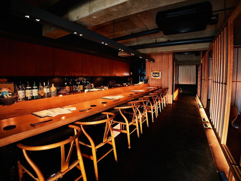 中目黒『割烹 藤』の内観