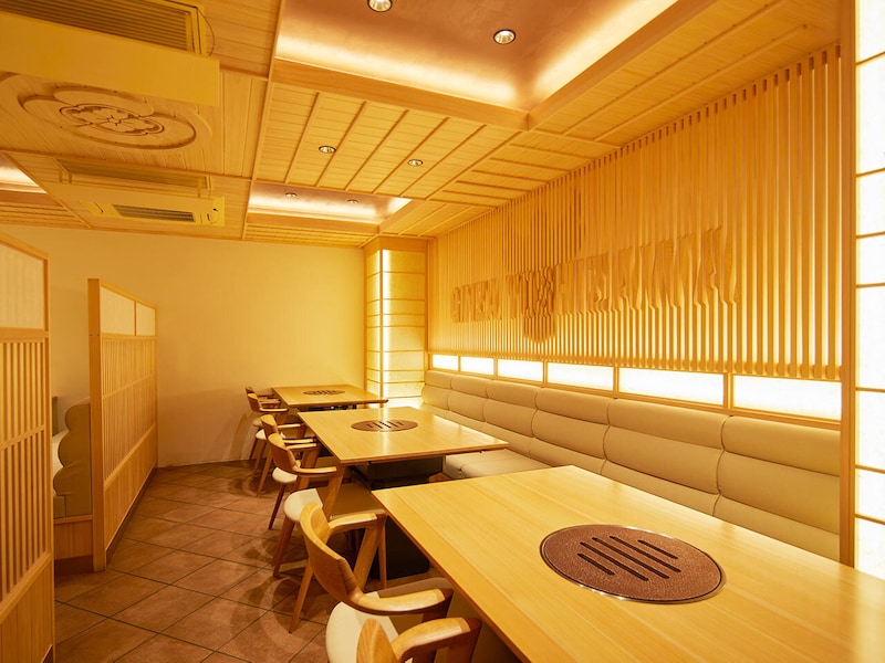 東銀座『銀座吉澤 肉処』の内観