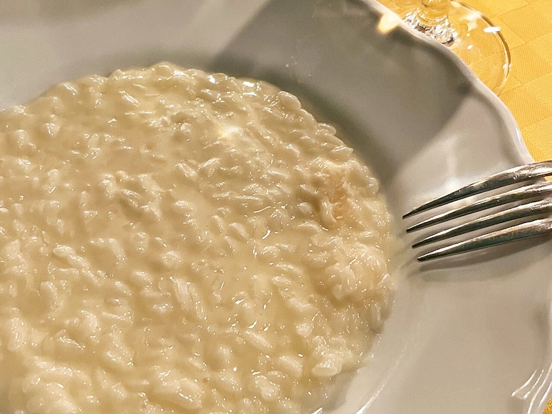 恵比寿『イル・ボッカローネ』の「パルミジャーノチーズのリゾット」