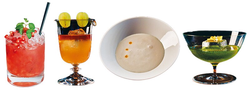 神谷町『SODDEN FROG』の４種のカクテル