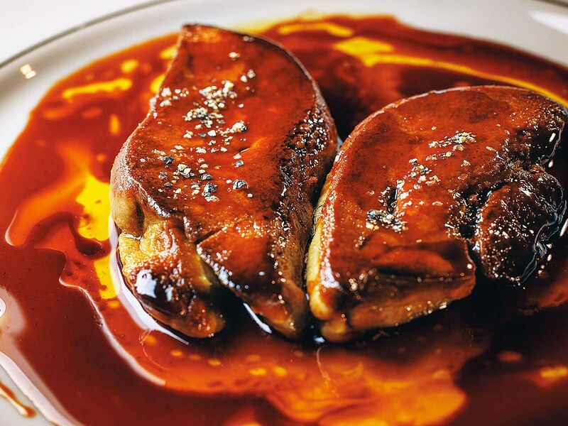 東銀座『Le Nougat』の「フォアグラのポアレ マデラソース」