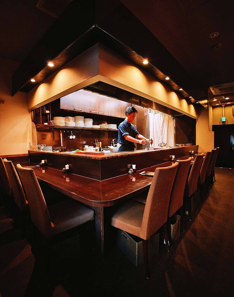 麻布十番『三と十』の内観