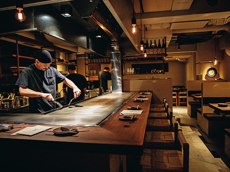 代官山『お好み焼き いまり 奥恵比寿店』の内観